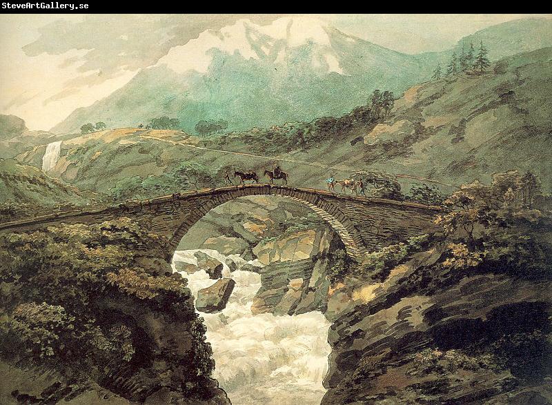 Pars, William Bridge near Mount Grimsel